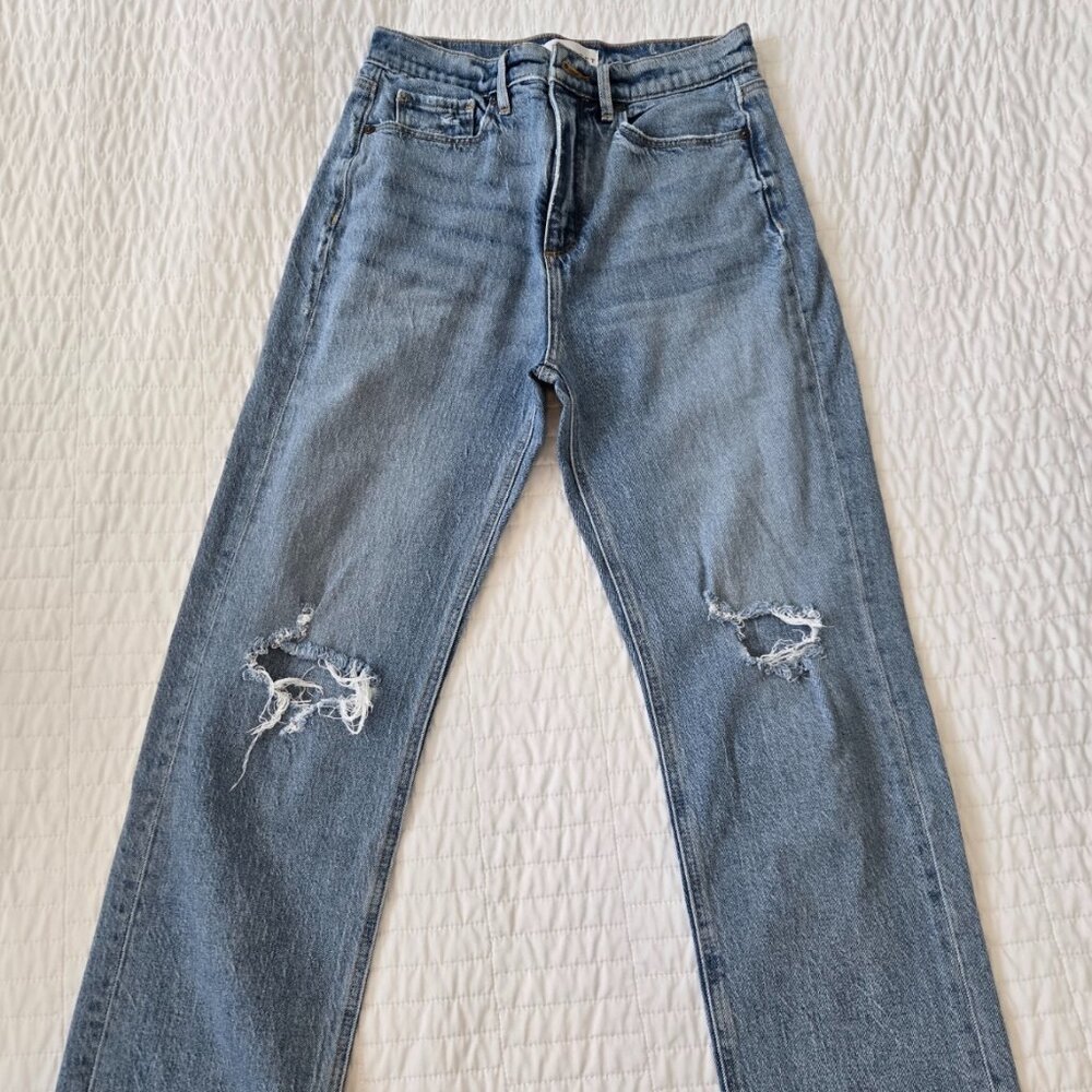 3 for $15 - LOFT 90's High Rise Straight Jean size 0